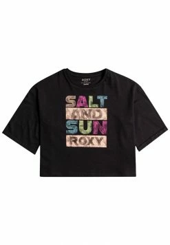 Roxy CALL YOU MINE - T-shirt Imprimé - Anthracite