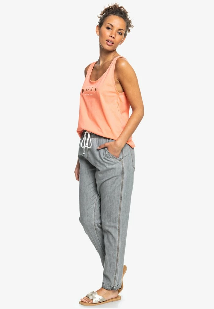 Roxy SLOW SWELL - Jean Slim - Light Grey 2 Roxy SLOW SWELL - Jean Slim - Light Grey – Image 2
