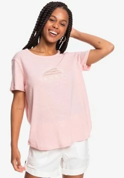 Roxy T-shirt Imprimé - Powder Pink