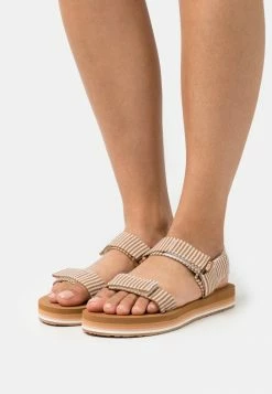 Roxy CAGE - Sandales - Brown/white