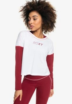 Roxy SOUL FEVER - T-shirt à Manches Longues - Bright White