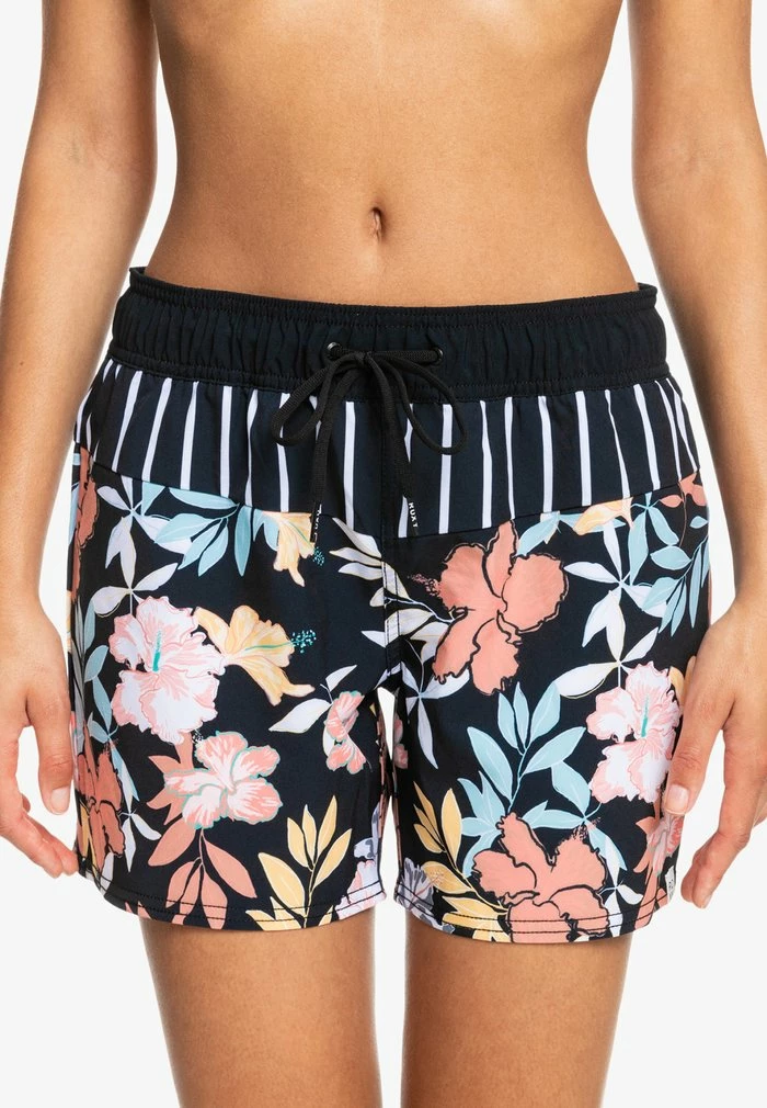 Roxy Short De Bain - Anthracite S Island Vibes 1 Roxy Short De Bain - Anthracite S Island Vibes