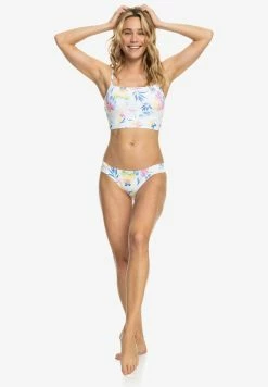 Roxy BEACH CLASSICS - Bas De Bikini - Bright White S Surf Trippin