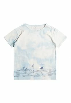 Roxy COOLER THAN ME - T-shirt Imprimé - Cool Blue Water Tie Dye