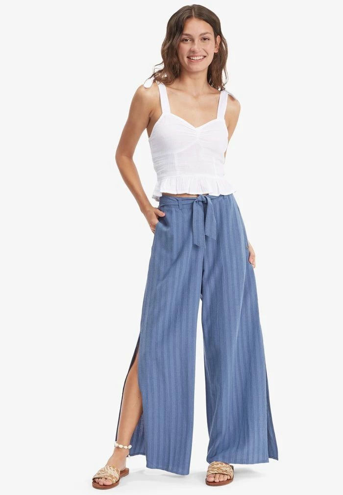 Roxy SUNKISSED ARJNP032 - Pantalon Classique - Bijou Blue 2 Roxy SUNKISSED ARJNP032 - Pantalon Classique - Bijou Blue – Image 2