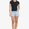 Roxy T-shirt Basique - Anthracite -Roxy Magasin En Ligne 164eded8d6de4cd09fedde32a7a8c28a