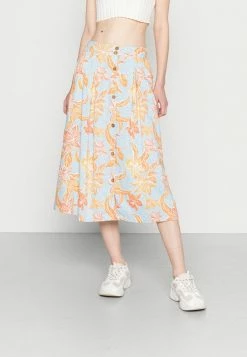 Roxy NIGHT TIME - Jupe Longue - Cool Blue Island Time