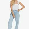 Roxy MIT MOM - Jean Droit - Bleached Blue -Roxy Magasin En Ligne 1cf68dd89ae2407f8f316642742324fc