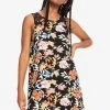Roxy PARADISE ISLE - Robe De Jour - Anthracite Island Vibes