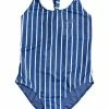 Roxy PERFECT SURF TIME - Maillot De Bain - Moonlight Blue Kuta Stripes