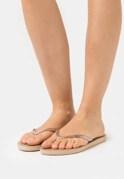 Roxy VIVA SPARKLE - Tongs - Gold