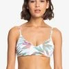 Roxy BEACH CLASSICS - Haut De Bikini - Bright White Floral Of Paradis