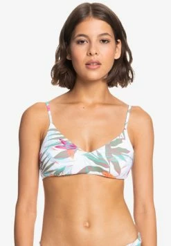 Roxy BEACH CLASSICS - Haut De Bikini - Bright White Floral Of Paradis