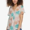 Roxy GLITTER WAY - Blouse - Snow White Palm Shadows