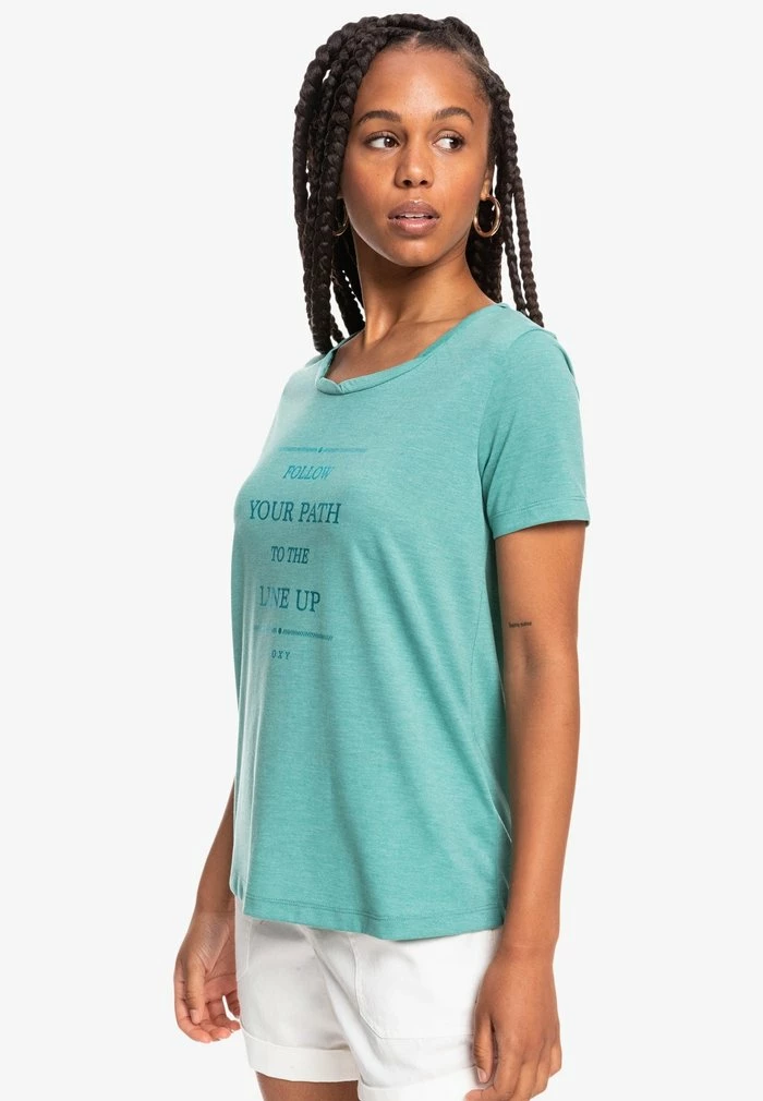Roxy CHASING THE SWELL - T-shirt Imprimé - Sea Blue 5 Roxy CHASING THE SWELL - T-shirt Imprimé - Sea Blue – Image 5
