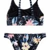 Roxy SET - Bikini - Anthracite S Rg Tropical Breez -Roxy Magasin En Ligne 3008e81bfae644fba41ecabde31e5a77