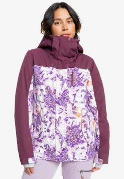 Roxy Veste De Ski - Bright White Lovely Day