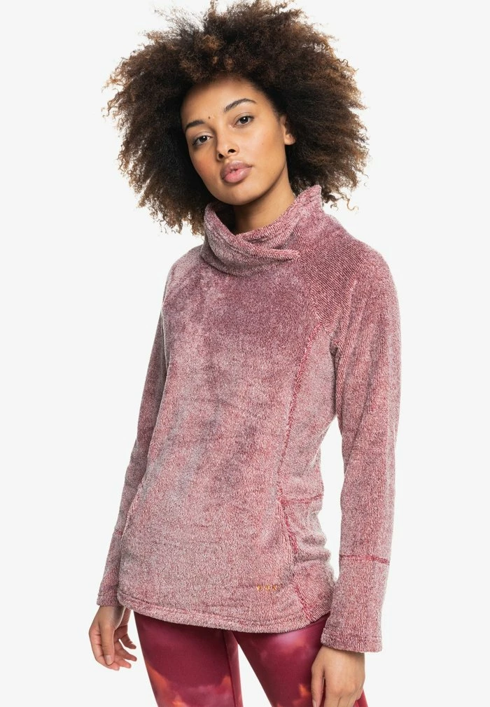 Roxy ERJPF03086 - Sweat Polaire - Tibetan Red 1 Roxy ERJPF03086 - Sweat Polaire - Tibetan Red