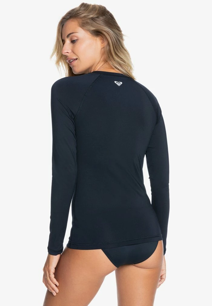 Roxy ESSENTIALS - LANGÄRMLIGER RASHGUARD MIT REISSVERSCHLUSS - Haut De Bikini - Anthracite 3 Roxy ESSENTIALS - LANGÄRMLIGER RASHGUARD MIT REISSVERSCHLUSS - Haut De Bikini - Anthracite – Image 3