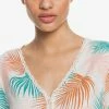 Roxy Blouse - Snow White Palm Shadows -Roxy Magasin En Ligne 380a4012d7ea42c3b4495463d6e2e3c8