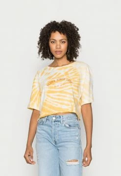 Roxy ALOHA DAY - T-shirt Imprimé - Ochre