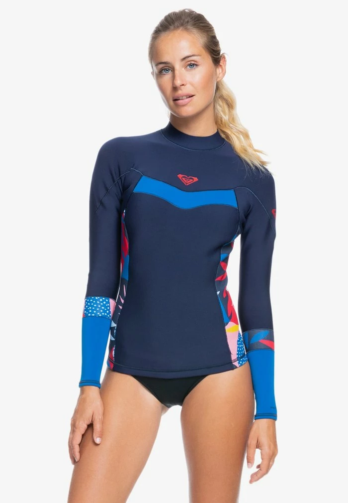 Roxy 1MM SYNCRO - T-shirt à Manches Longues - Navy Nights/yacht Blue 1 Roxy 1MM SYNCRO - T-shirt à Manches Longues - Navy Nights/yacht Blue