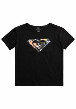 Roxy DAY AND NIGHT - T-shirt Imprimé - Anthracite