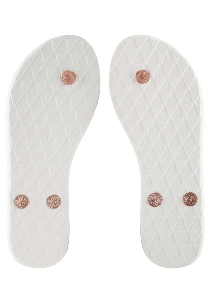 Roxy VIVA SPARKLE - Tongs - White Metallic Pink 4 Roxy VIVA SPARKLE - Tongs - White Metallic Pink – Image 4