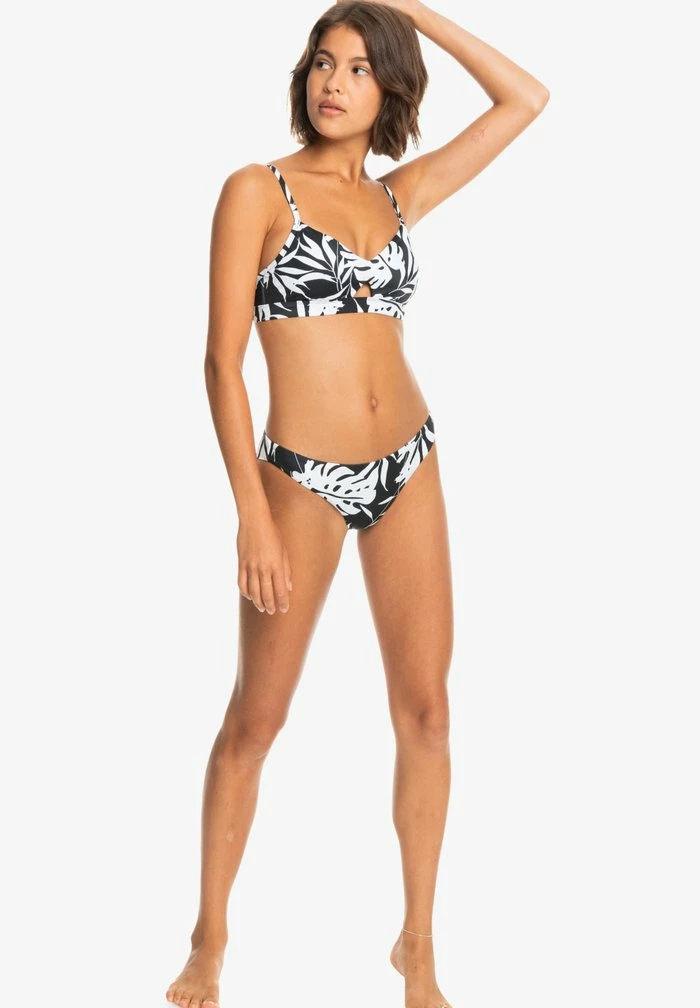Roxy LOVE THE CROSS STEP - Haut De Bikini - Anthracite Surf 2 Roxy LOVE THE CROSS STEP - Haut De Bikini - Anthracite Surf – Image 2