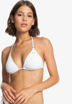 Roxy QUIET BEAUTY - Haut De Bikini - Bright White