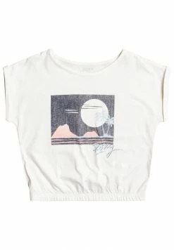 Roxy EVERYTHING I WANT - T-shirt Imprimé - Snow White