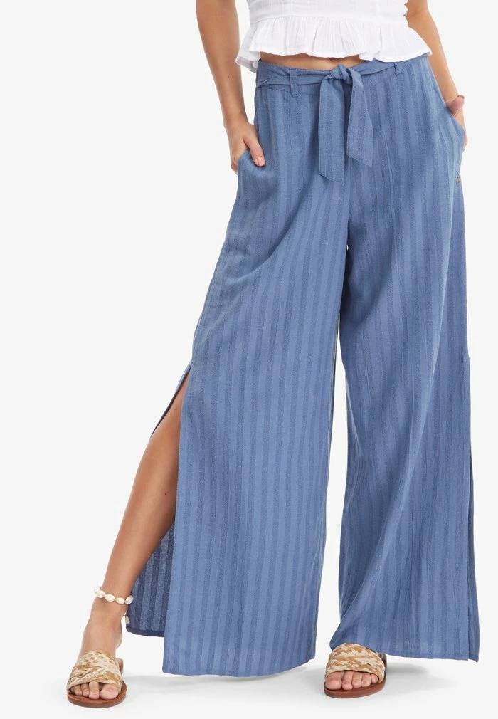 Roxy SUNKISSED ARJNP032 - Pantalon Classique - Bijou Blue 1 Roxy SUNKISSED ARJNP032 - Pantalon Classique - Bijou Blue