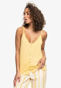 Roxy PART OF THE PROCESS - Débardeur - Ochre