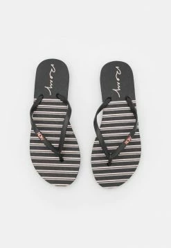 Roxy VIVA STAMP - Tongs - Black/pink