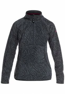 Roxy CASCADE - Sweat Polaire - True Black Zebra Print