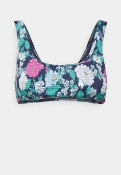 Roxy BRALETTE SMOCK - Haut De Bikini - Mood Indigo S Blossom Babe