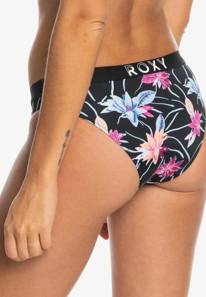 Roxy Bas De Bikini - Anthracite Floral Flow 3 Roxy Bas De Bikini - Anthracite Floral Flow – Image 3