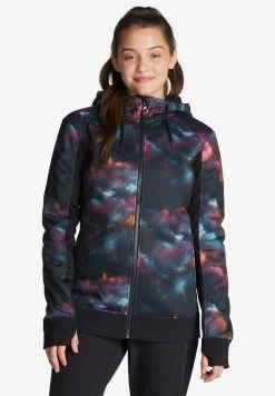 Roxy FROST PRINTED - Sweat à Capuche Zippé - True Black Pensine