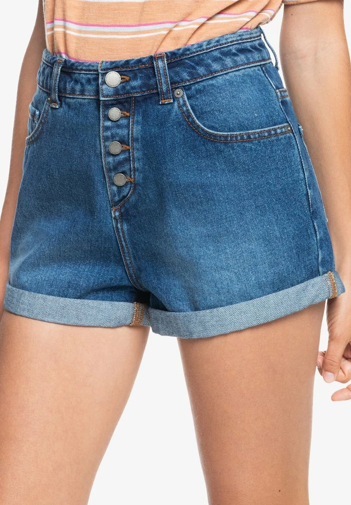 Roxy AUTHENTIC SUMMER HIGH - Short En Jean - Vintage Medium Blue 1 Roxy AUTHENTIC SUMMER HIGH - Short En Jean - Vintage Medium Blue