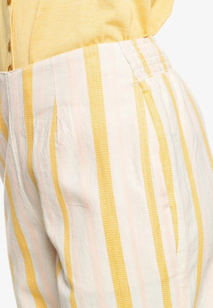 Roxy Pantalon Classique - Tapioca Alla Stripe Verticale 5 Roxy Pantalon Classique - Tapioca Alla Stripe Verticale – Image 5