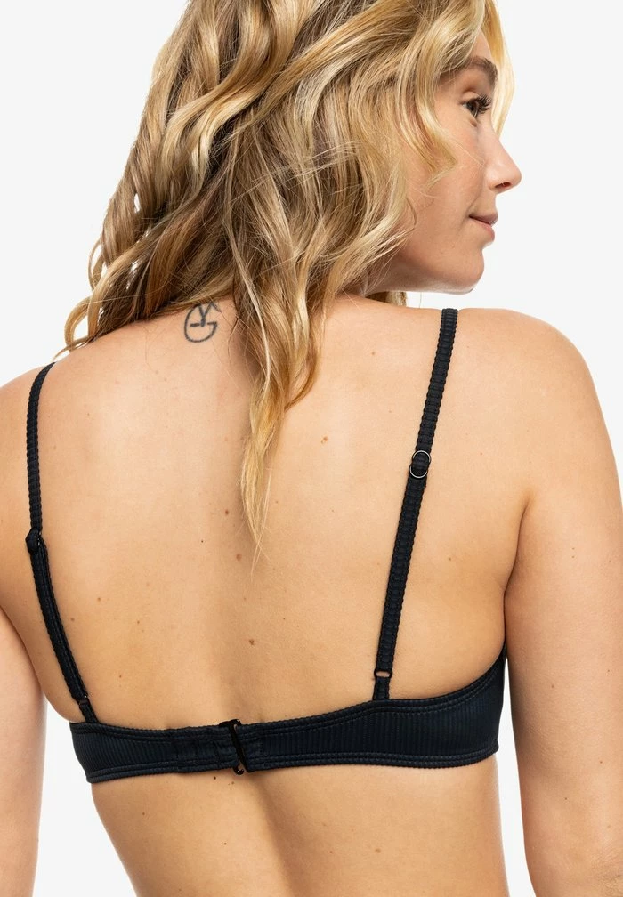 Roxy LOVE THE SURF KNOT SET - Haut De Bikini - Anthracite 2 Roxy LOVE THE SURF KNOT SET - Haut De Bikini - Anthracite – Image 2