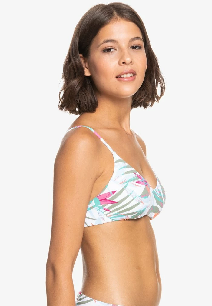 Roxy BEACH CLASSICS - Haut De Bikini - Bright White Floral Of Paradis 4 Roxy BEACH CLASSICS - Haut De Bikini - Bright White Floral Of Paradis – Image 4
