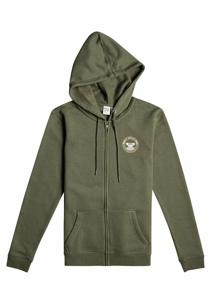 Roxy DAY BREAKS - Sweat à Capuche Zippé - Thyme 1 Roxy DAY BREAKS - Sweat à Capuche Zippé - Thyme