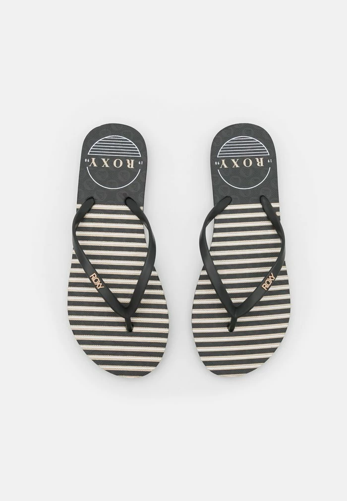 Roxy VIVA STAMP - Tongs - Anthracite 1 Roxy VIVA STAMP - Tongs - Anthracite