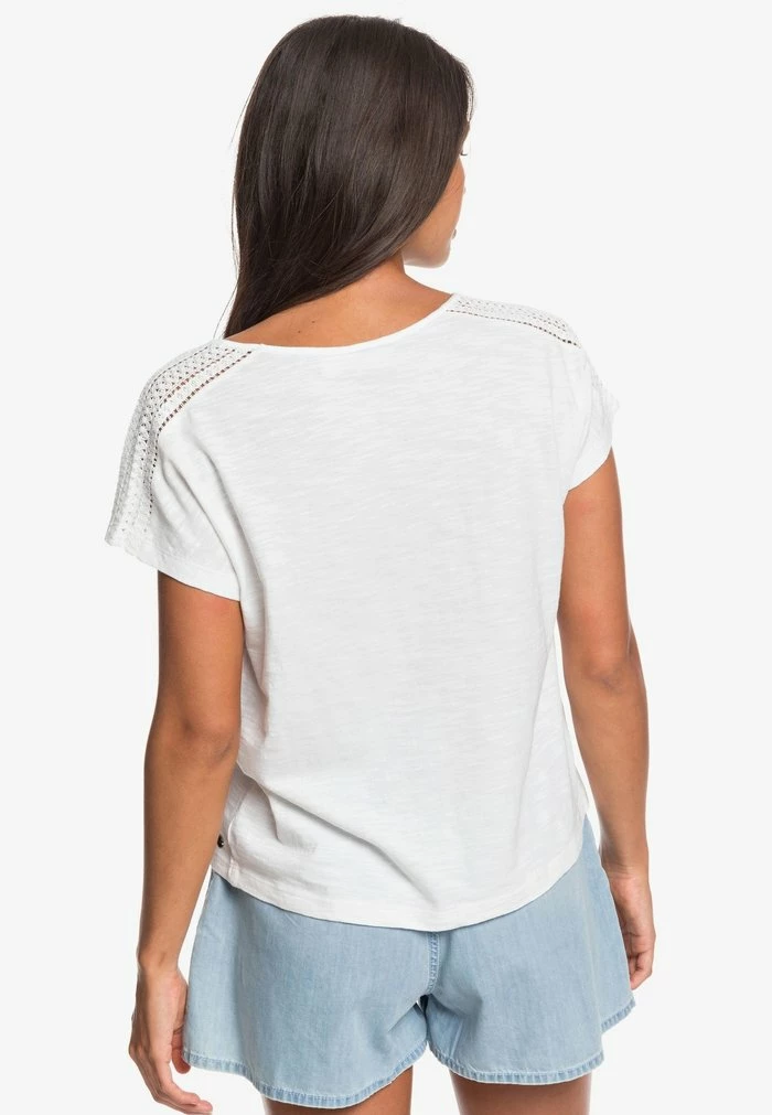 Roxy STARRY DREAM - T-shirt Basique - Snow White 3 Roxy STARRY DREAM - T-shirt Basique - Snow White – Image 3