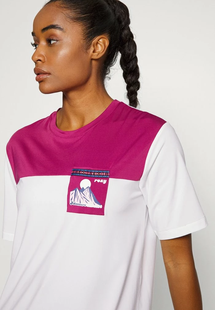 Roxy EXPLORE THE TRACKS - T-shirt Imprimé - Boysenberry 5 Roxy EXPLORE THE TRACKS - T-shirt Imprimé - Boysenberry – Image 5