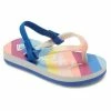 Roxy PEBBLES - Sandales - Baja Blue Crazy Pink -Roxy Magasin En Ligne 55ea825279ee4b0aac2620e472f95155