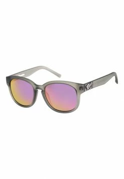 Roxy CAPARICA - Lunettes De Soleil - Matte Crystal Pink/ Grey
