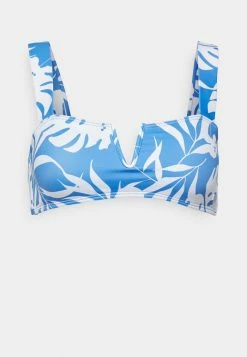 Roxy LOVE THE VANUATU - Haut De Bikini - Blue/white