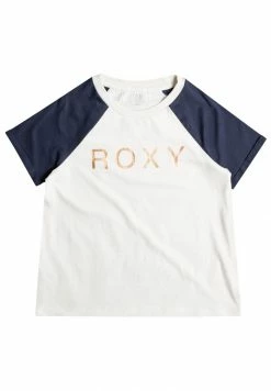 Roxy END OF THE DAY - T-shirt Imprimé - Snow White